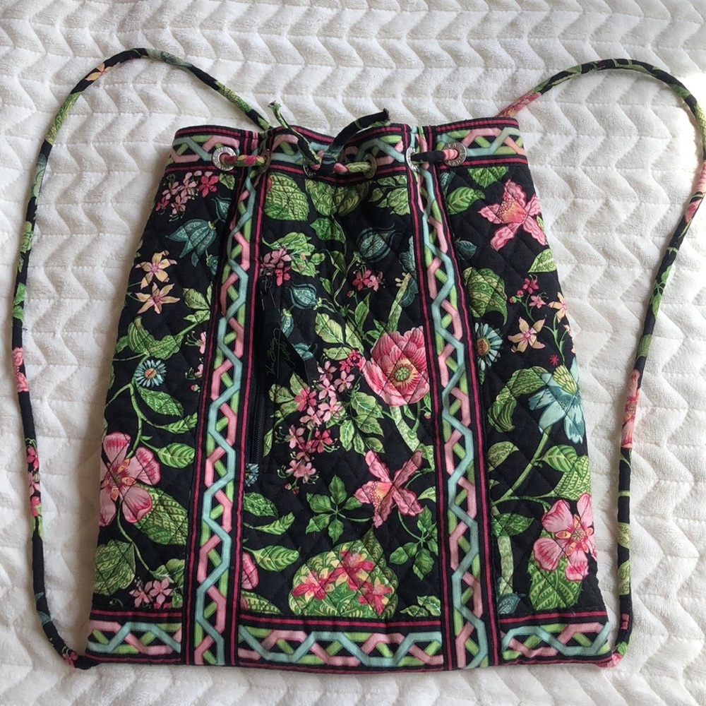 Vera Bradley drawstring backpack